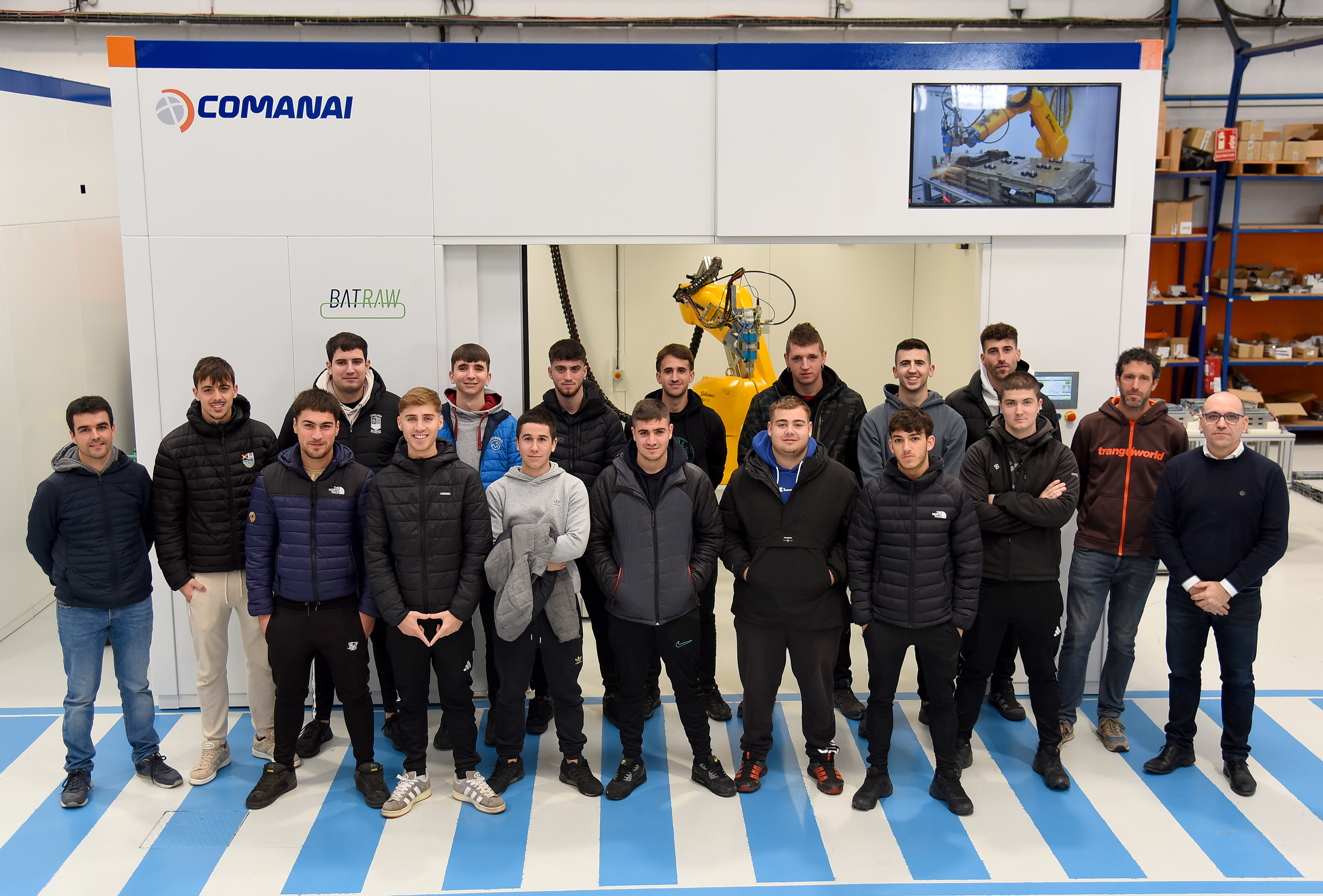 Visita del CIP FP Lumbier a Comanai